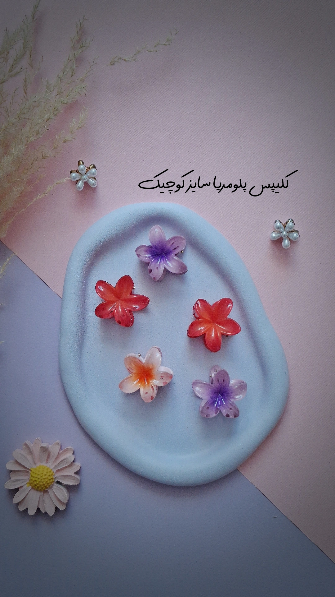 کلیپس پلومریا سایز کوچک