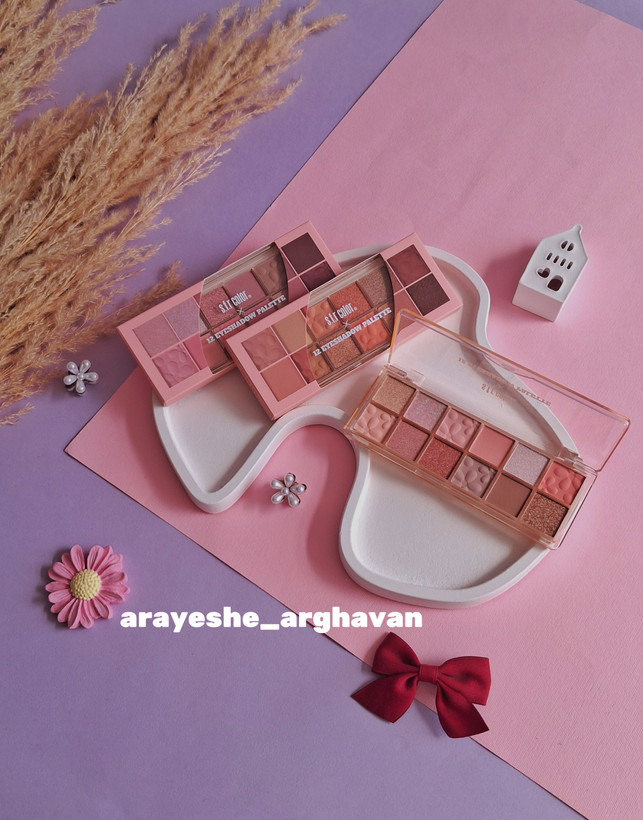 پالت سایه ۱۲رنگ s.t.r color