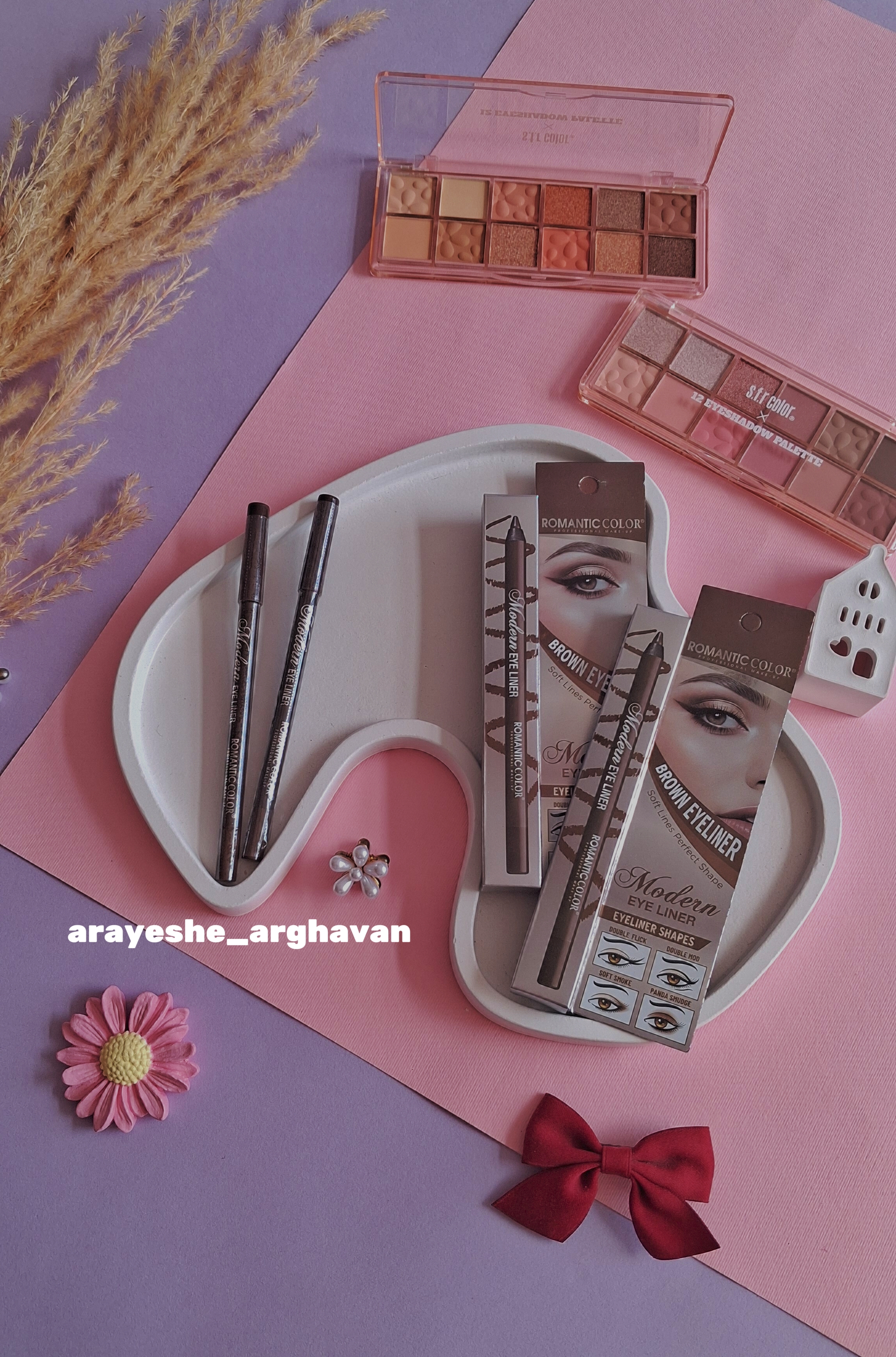 مداد چشم قهوه ای Romantic Colour